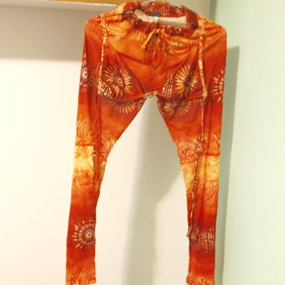 SUMMER BATHING SUITE SET PANTS & BATHING SUITE TOP - Picture 6 of 8